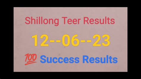guwahati teer result|shillong teer hit number today.
